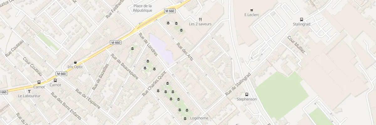 Plan du 37 Rue des Arts à Wattrelos