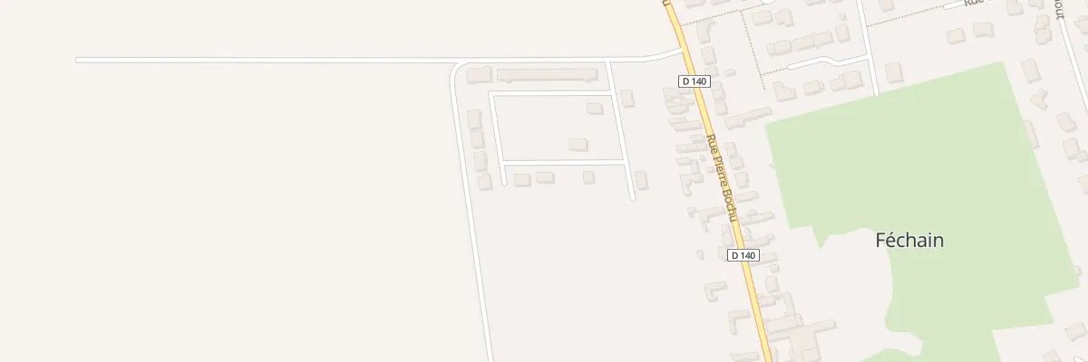 Plan du 38 Rue de la Pierre au Beurre à Féchain