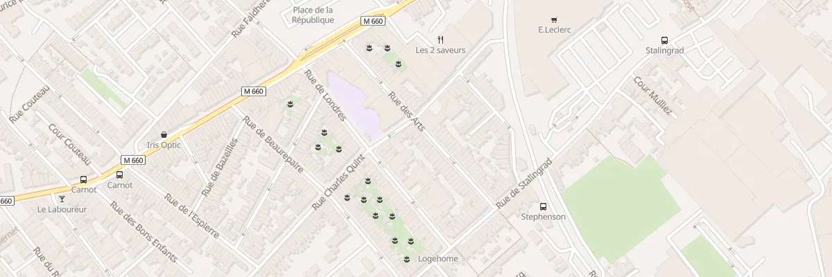 Plan du 35 Rue des Arts à Wattrelos