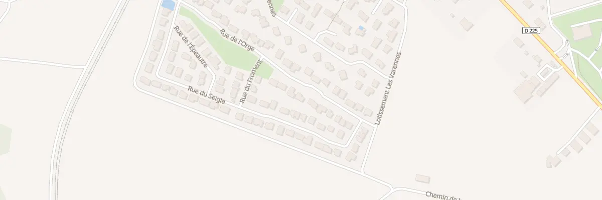 Plan du 284 Rue de l’Orge à Vic-le-Comte