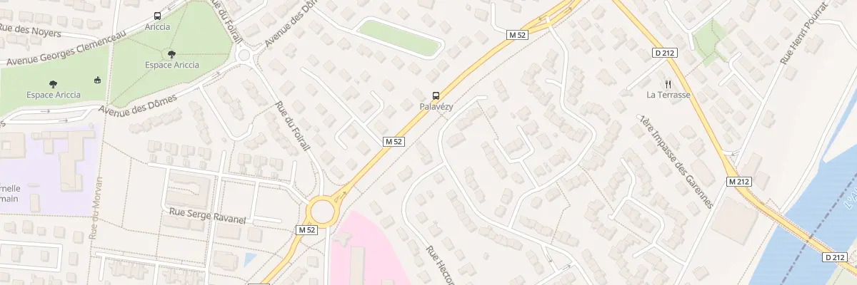 Plan du 59 Rue Onslow à Cournon-d’Auvergne