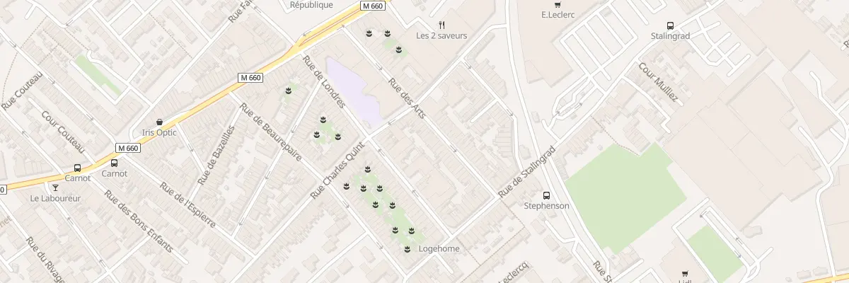 Plan du 27 Rue des Arts à Wattrelos