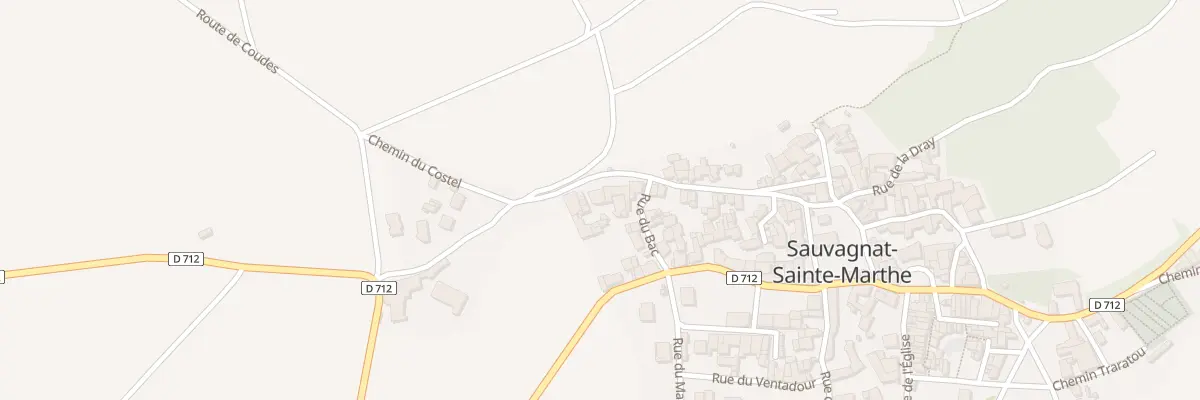 Plan du 39 Rue de la Conche à Sauvagnat-Sainte-Marthe
