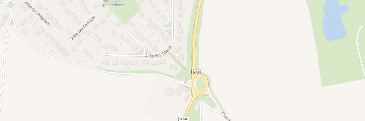 Plan du 22 All des Tilleuls à Masnières