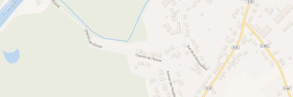 Plan du 5 Che de l’Ecluse à Seraucourt-le-Grand