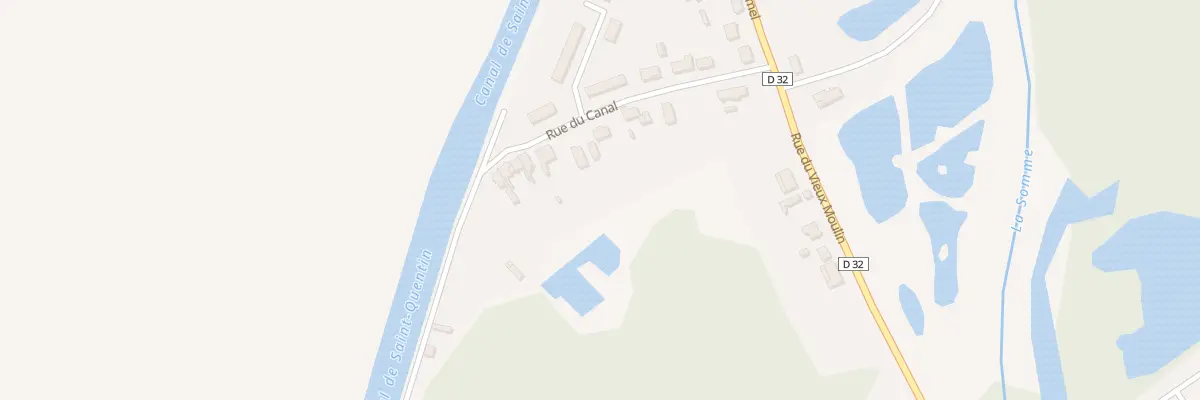 Plan du 14 Rue du Canal à Seraucourt-le-Grand