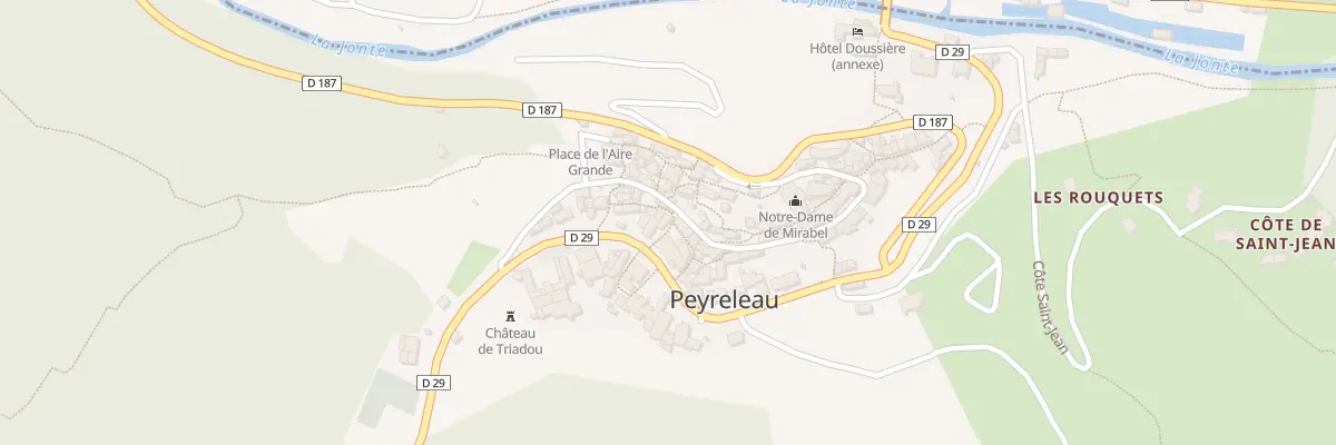 Plan du 5076 Rue du Porche à Peyreleau