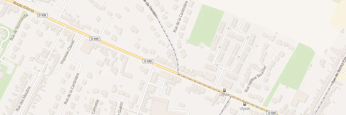Plan du 1 Rue du Tordoir à Raillencourt-Sainte-Olle