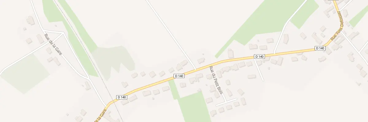 Plan du 40 Rue Yves Défossez à Abancourt