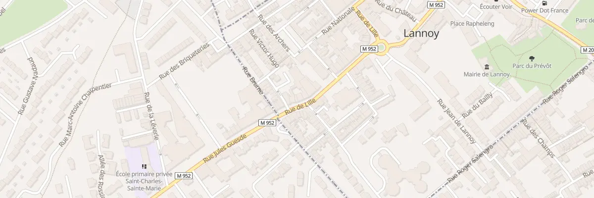 Plan du 58 Rue de Lille à Haubourdin