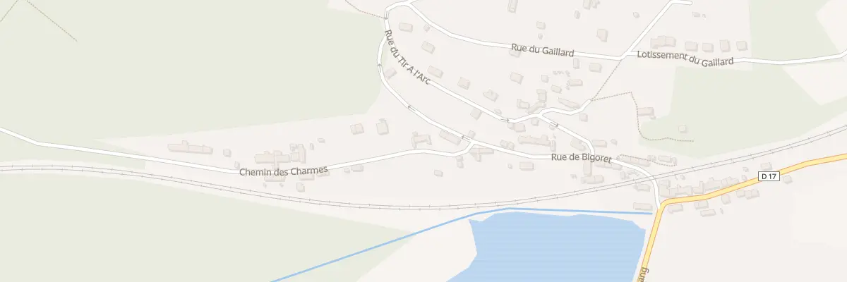 Plan du 4 Che des Charmes à Corcy