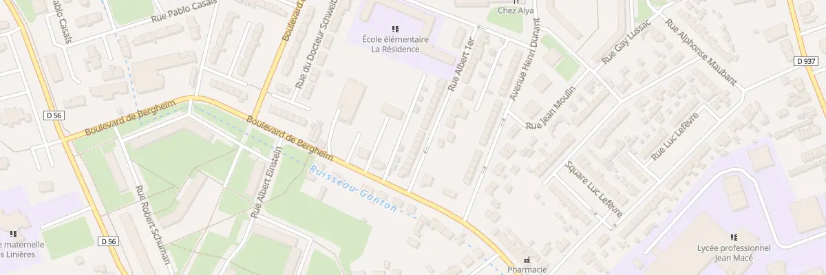 Plan du 13 Rue Albert 1er à Chauny