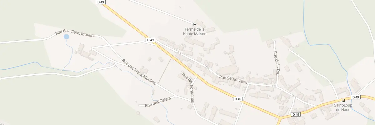 Plan du 27 Rue Serge Veau à Saint-Loup-de-Naud