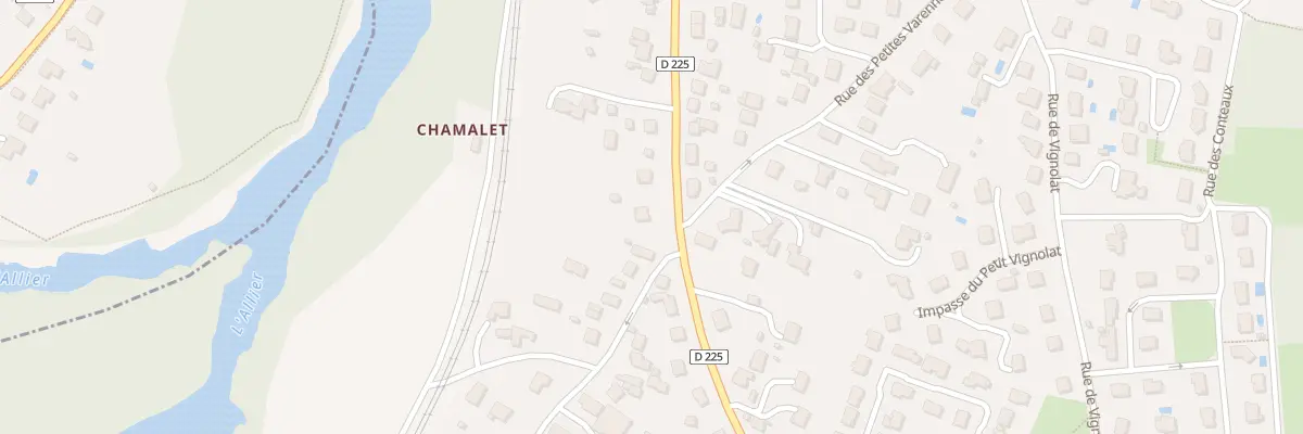 Plan du 691 Bd du Comté à Vic-le-Comte