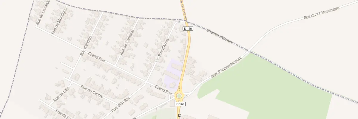 Plan du 81 Rue de Masny à Monchecourt