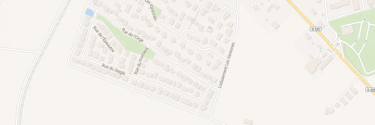 Plan du 303 Rue de l’Orge à Vic-le-Comte