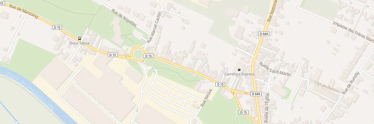 Plan du 30 Rue de Marcoing à Masnières