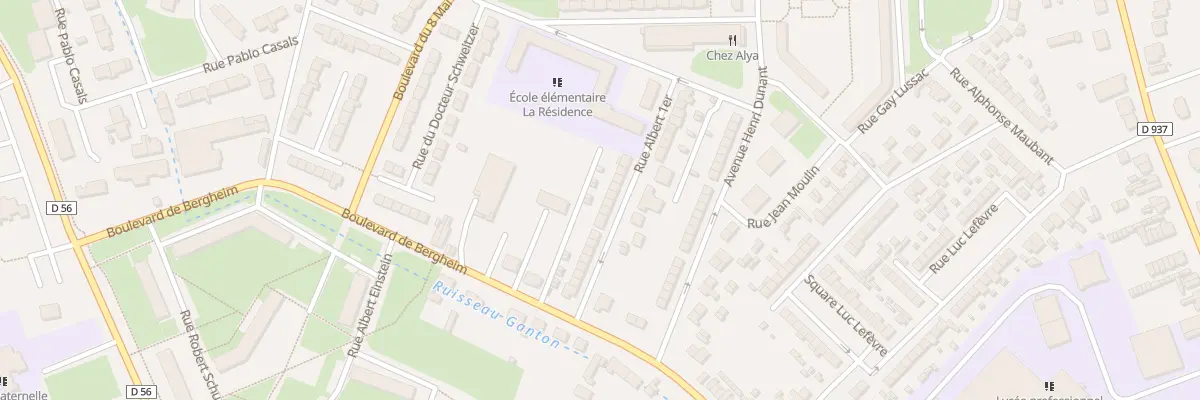 Plan du 21 Rue Albert 1er à Chauny
