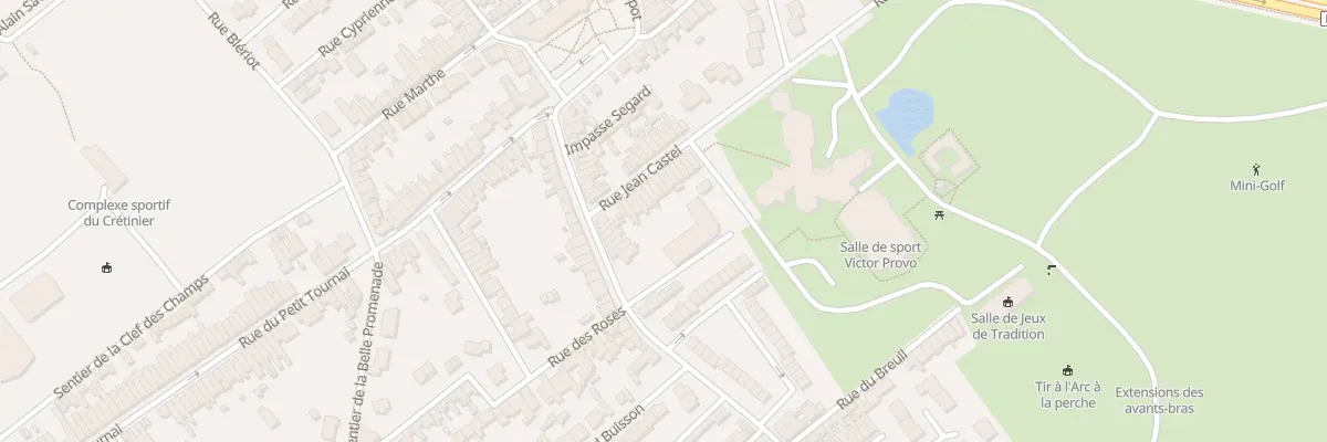 Plan du 176 Rue Georges Philippot à Wattrelos