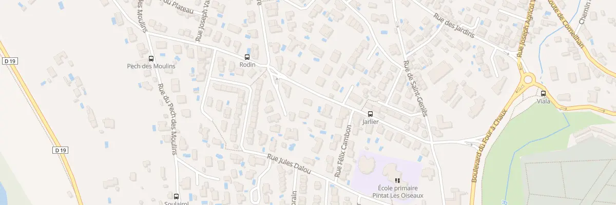 Plan du 21 Rue Chem de l’Eveque à Béziers