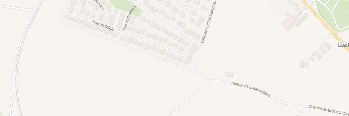 Plan du 366 Rue du Seigle à Vic-le-Comte