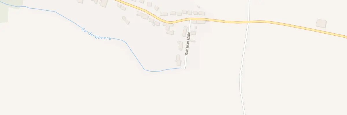 Plan du 6 Rue Jean Mille à Chevru