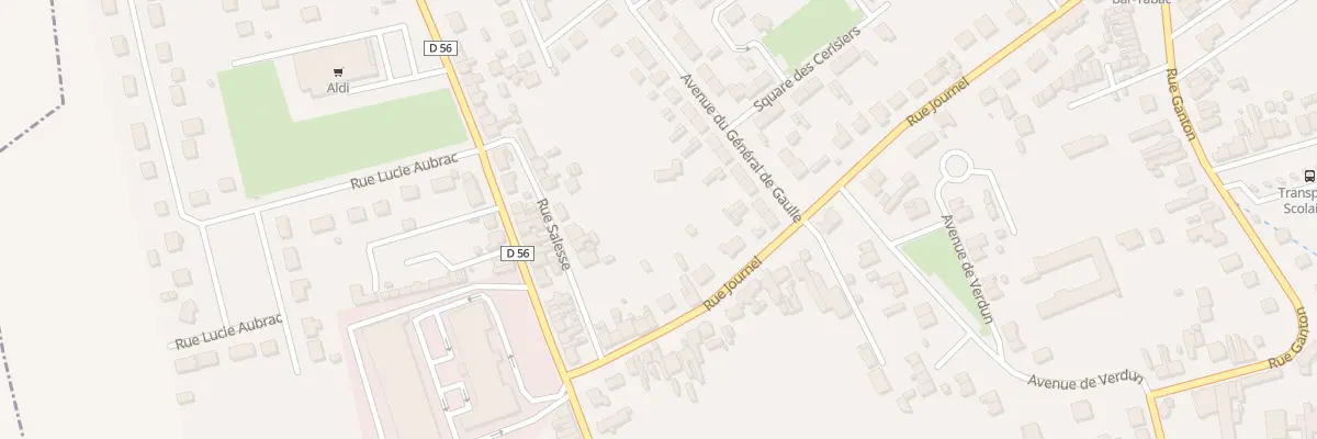 Plan du 34 Rue Journel à Chauny