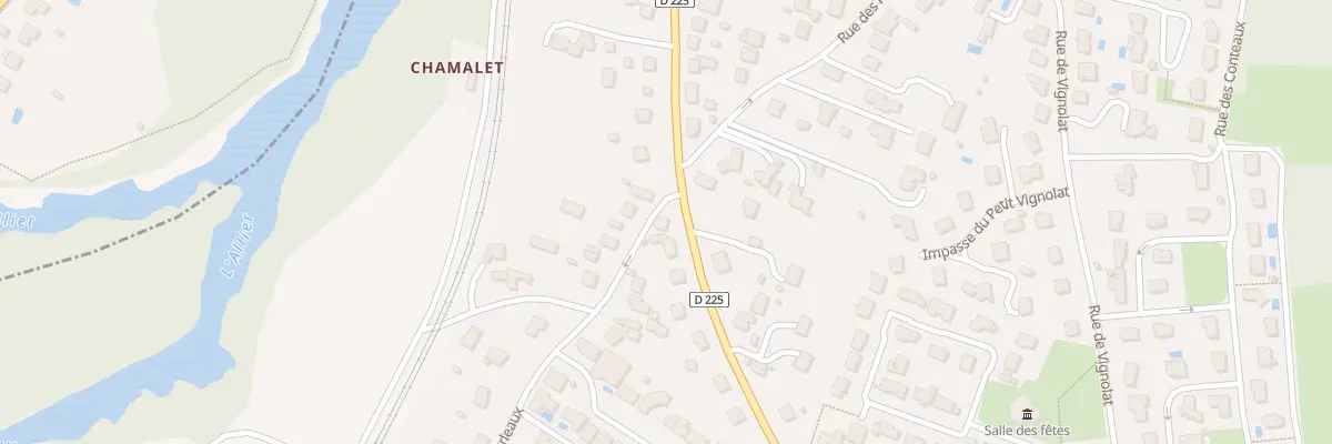 Plan du 637 Bd du Comté à Vic-le-Comte