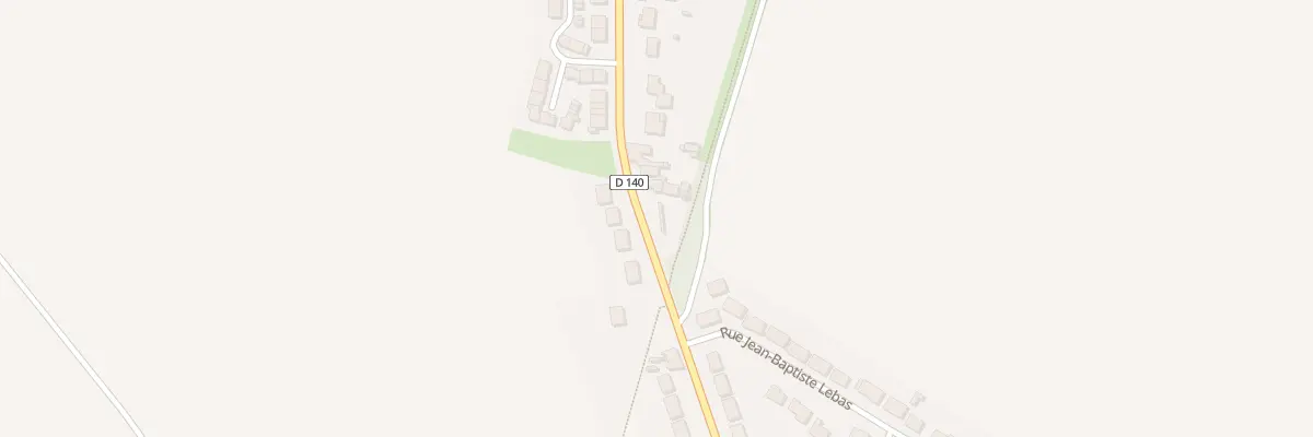 Plan du 2 Rue de Masny à Monchecourt
