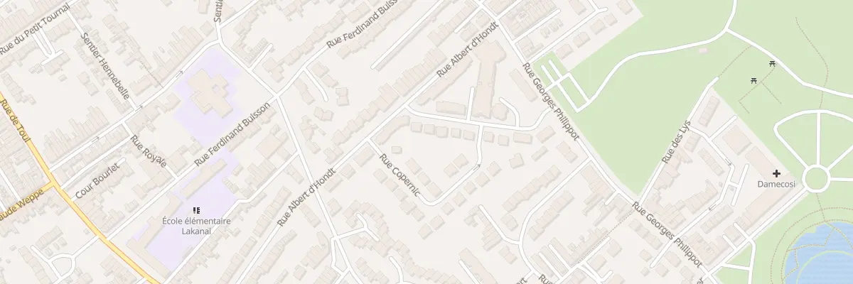 Plan du 23 Rue de Galilee à Wattrelos
