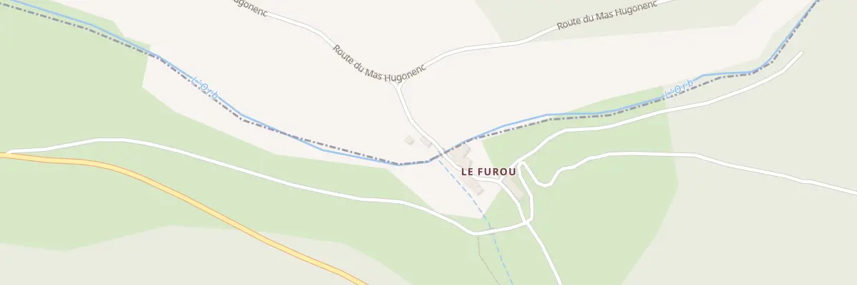 Plan du 5061 Le Furou au Clapier