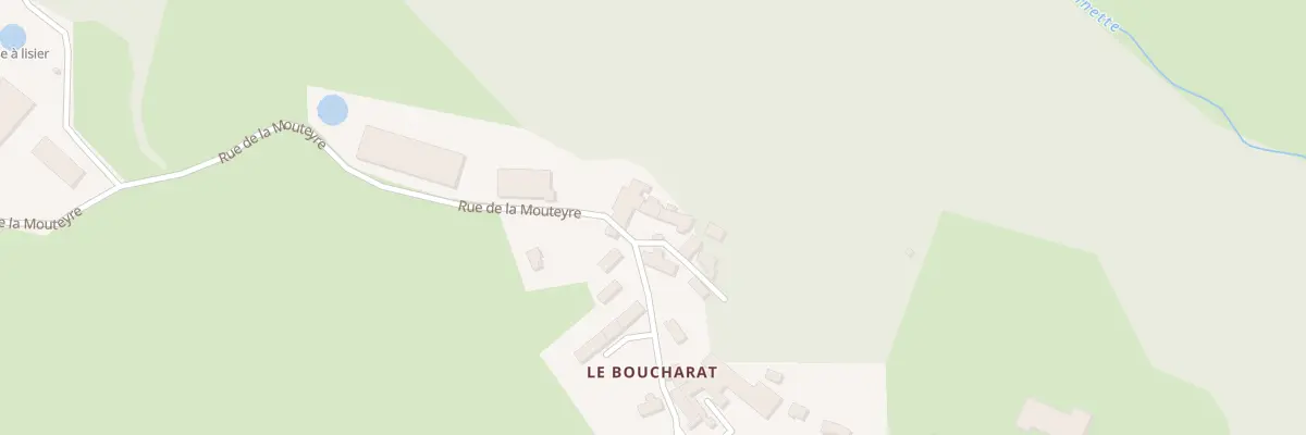 Plan du 5168 Le Boucharat à Saint-Poncy