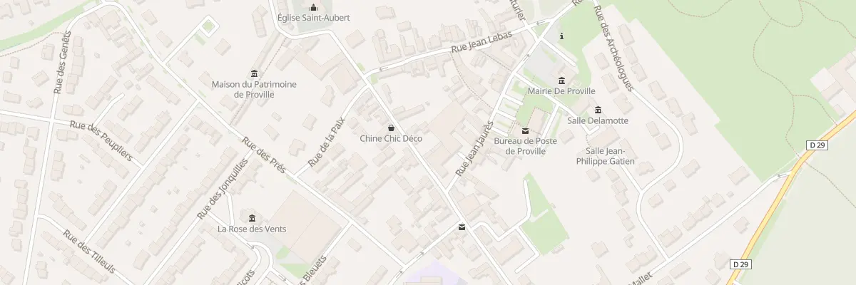Plan du 9 Rue Gabriel Péri à Proville