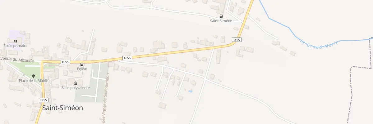 Plan du 7 Rue Neuve des Prés à Saint-Siméon