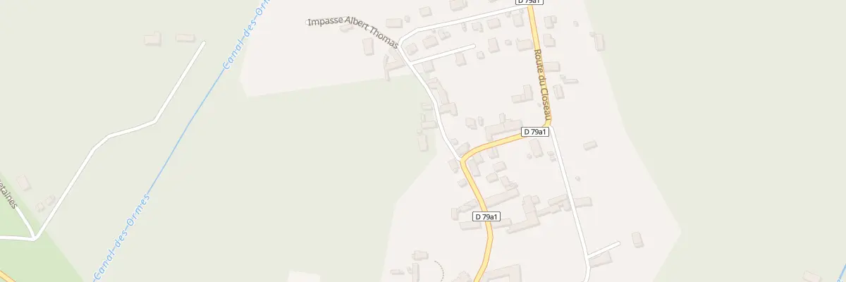 Plan du 3 Rue Albert Thomas à Saint-Sauveur-lès-Bray