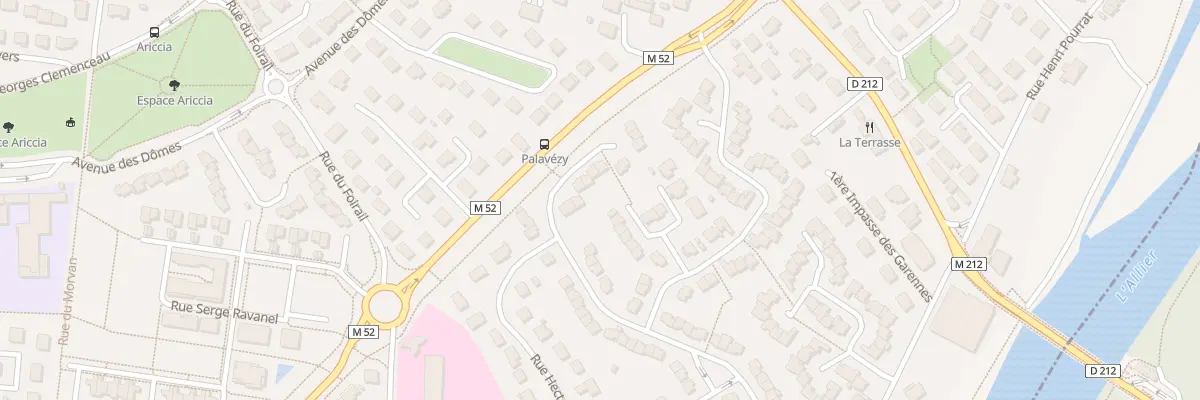 Plan du 54 Rue Onslow à Cournon-d’Auvergne