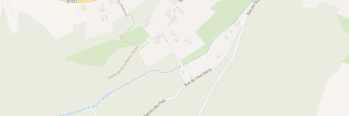 Plan du 7 Rue du Lavoir à Dommiers