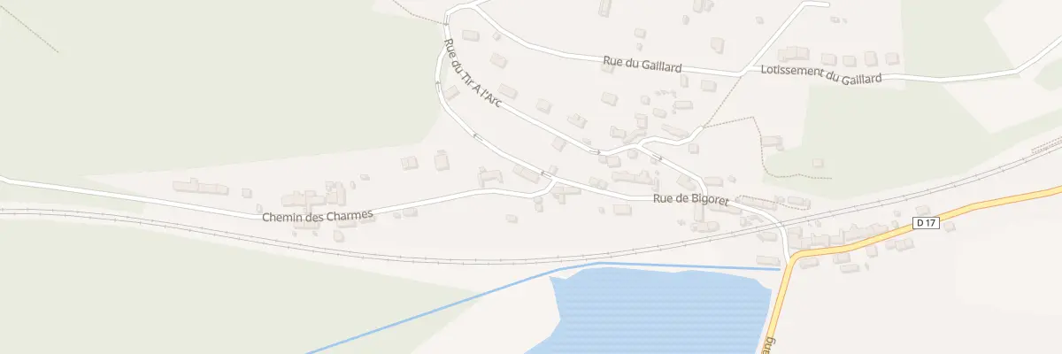 Plan du 2 Che des Charmes à Corcy