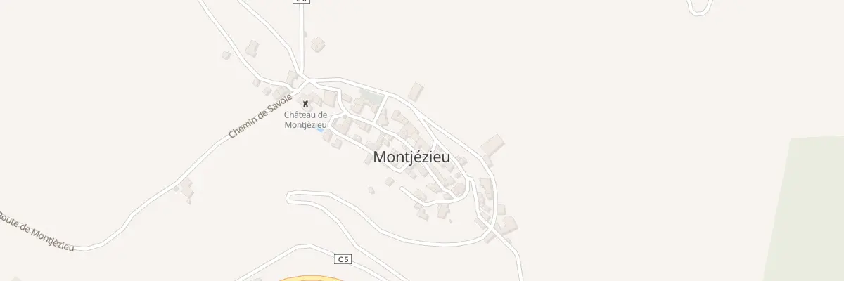 Plan du 5959 Montjezieu à La Canourgue