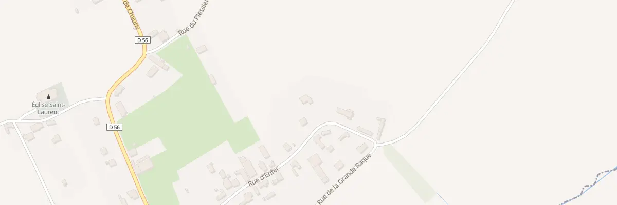 Plan du 301 Rue d’Enfer à Saint-Paul-aux-Bois