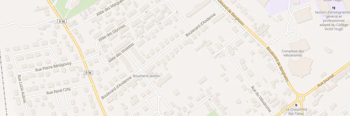 Plan du 27 Bd d’Andenne à Chauny