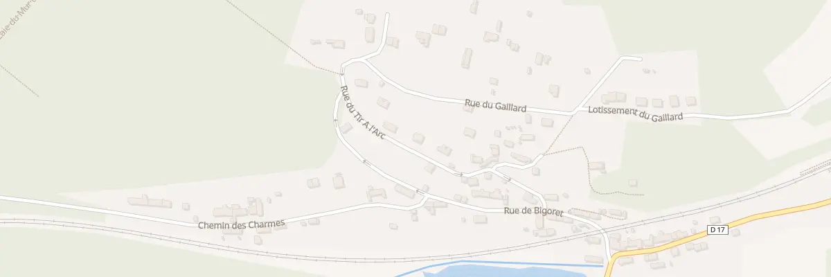 Plan du 3 Rue du Tir à l’Arc à Corcy