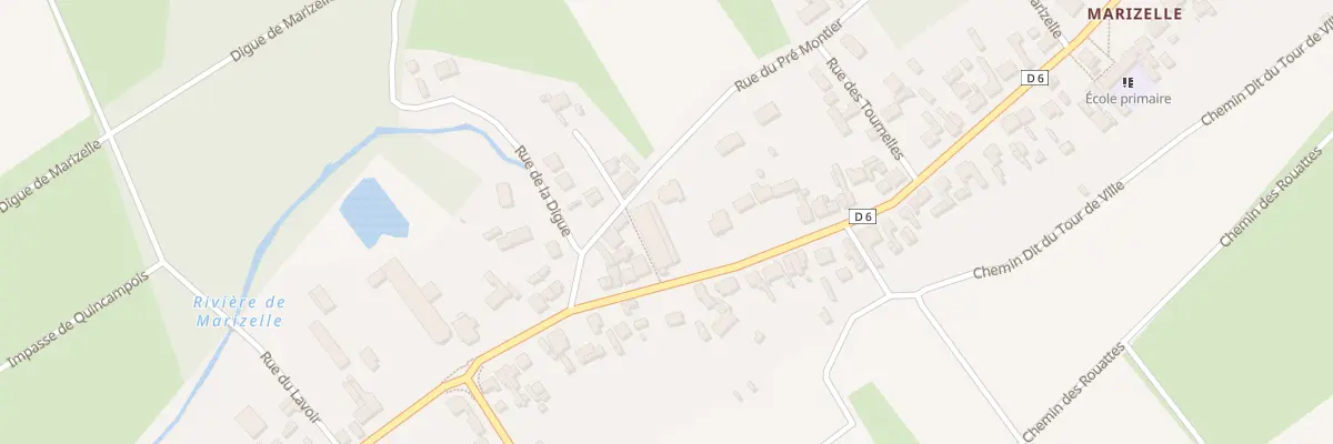 Plan du 9007 Rue de la République à Bichancourt