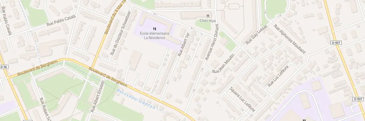Plan du 2B Rue Albert 1er à Chauny