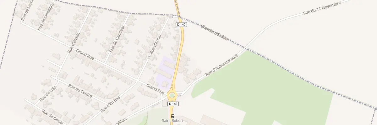 Plan du 66 Rue de Masny à Monchecourt