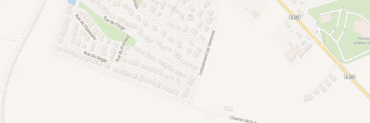 Plan du 363 Rue de l’Orge à Vic-le-Comte