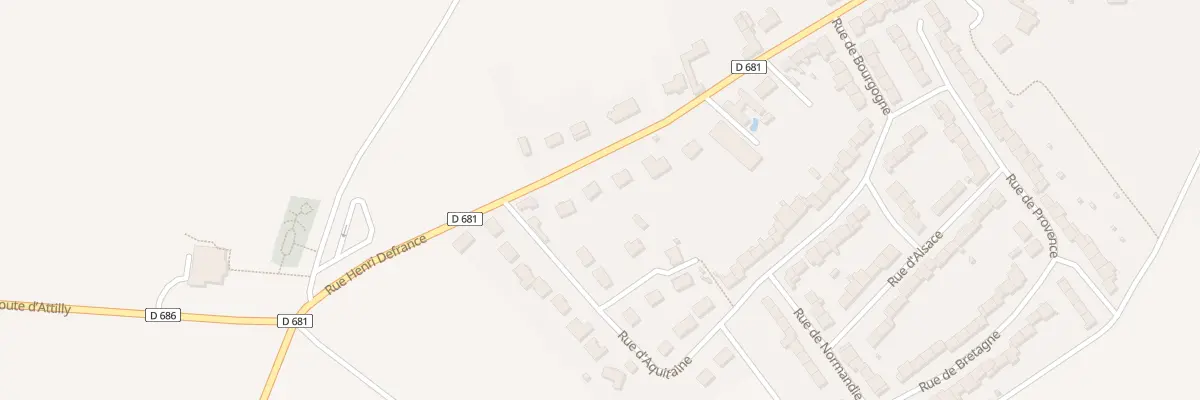 Plan du 38B Rue Henri Defrance à Holnon