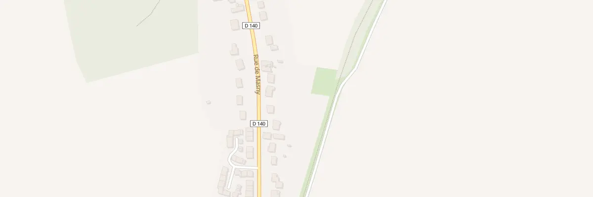Plan du 22 Rue de Masny à Monchecourt