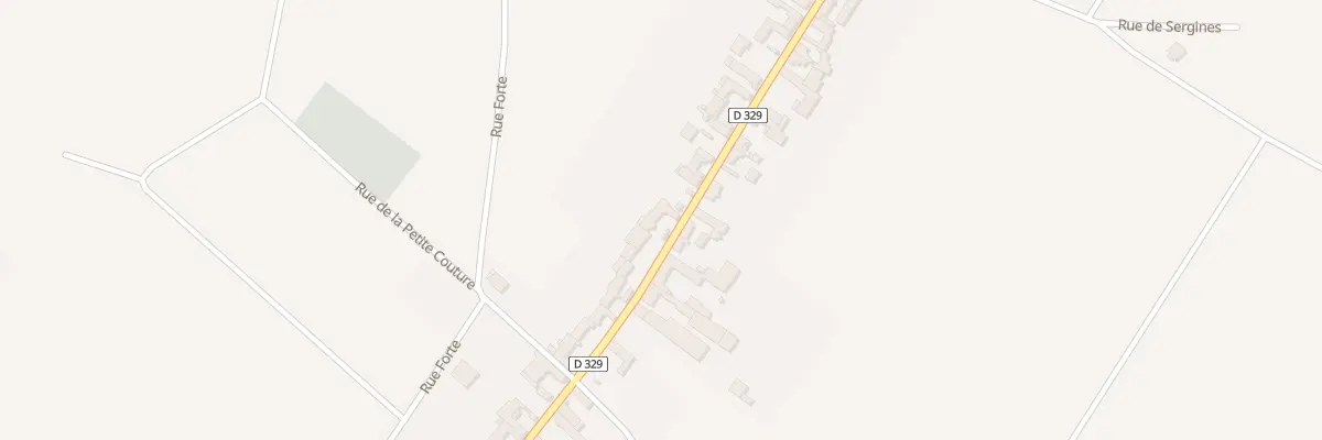 Plan du 49 Rue des Préaux à Serbonnes