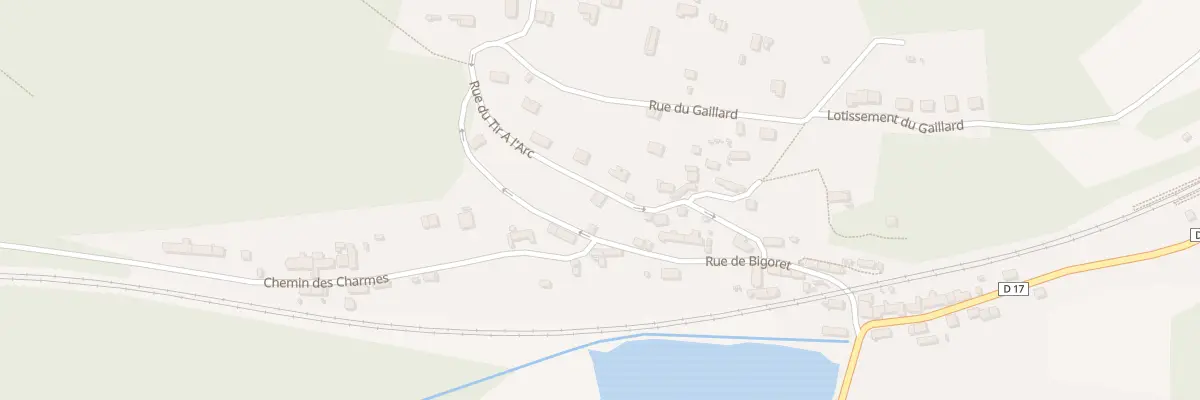 Plan du 4 Rue du Tir à l’Arc à Corcy